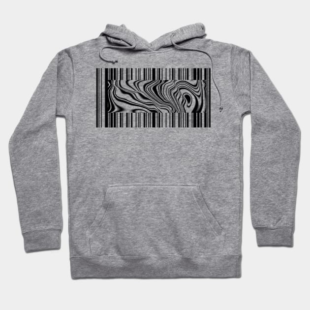 Barcode Flow Hoodie by skeyturtle